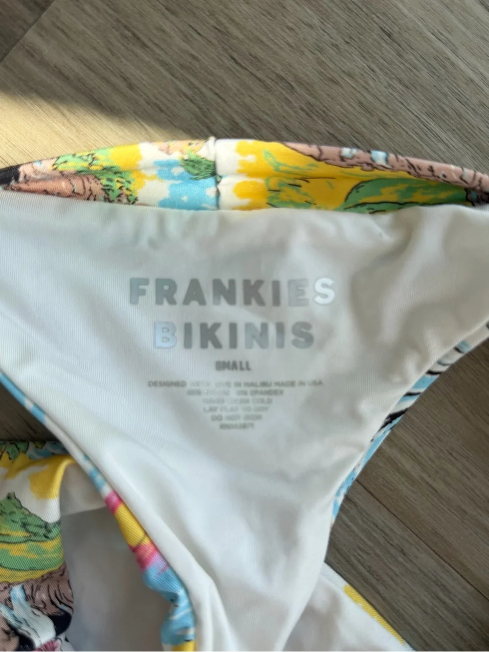 Frankie's Bikinis Hawaii Print Tankini